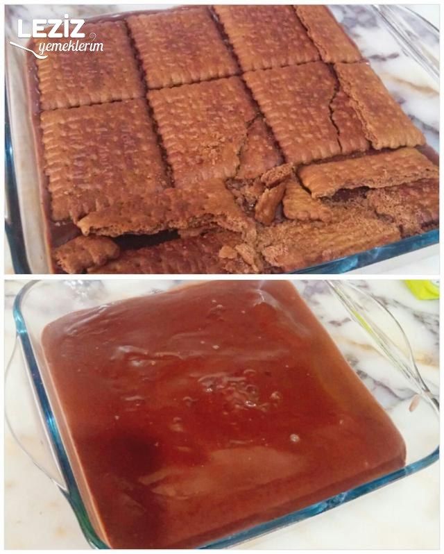 Ganajlı Bisküvili Pasta