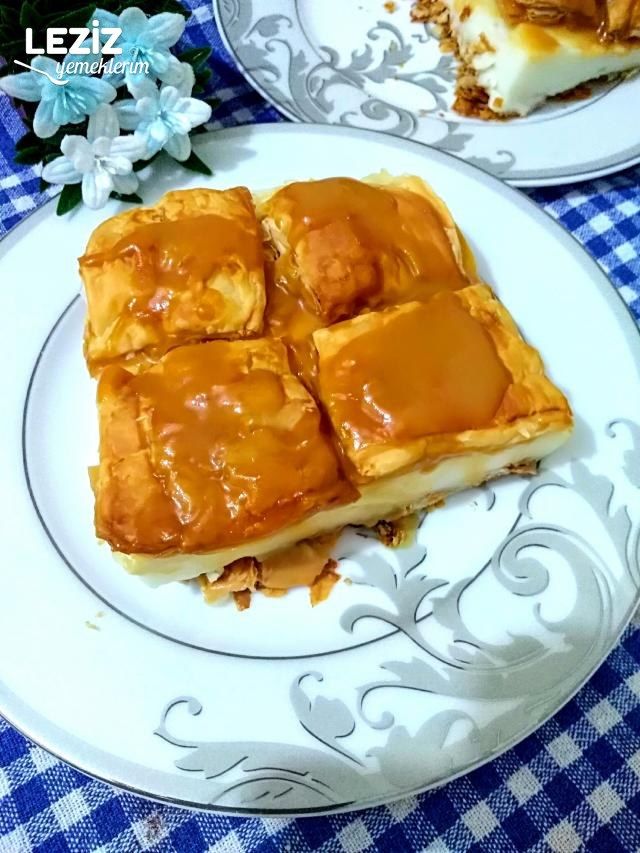 Muhallebili Milföylü Tatlı