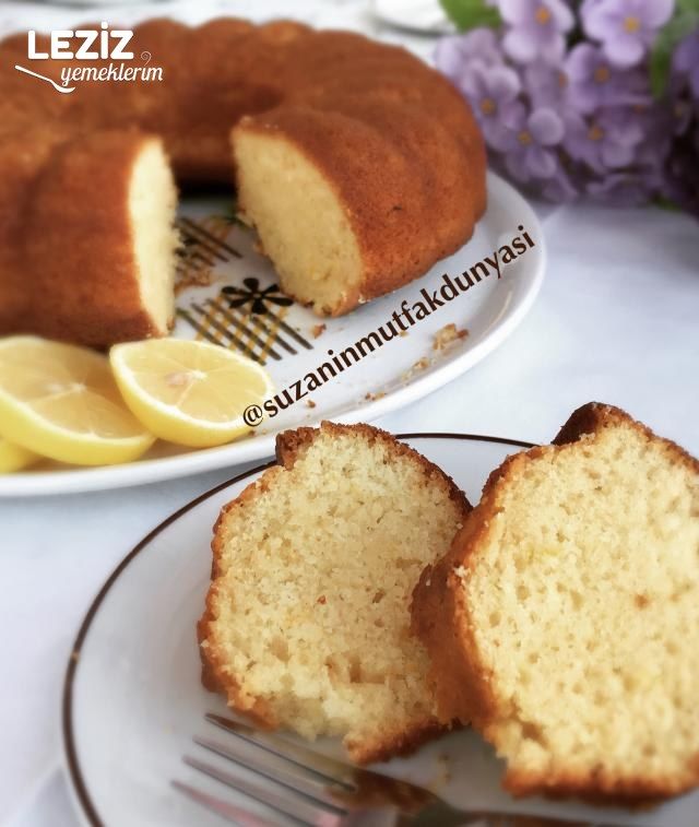 Limonlu Kek Tarifi (Tam Ölçü)