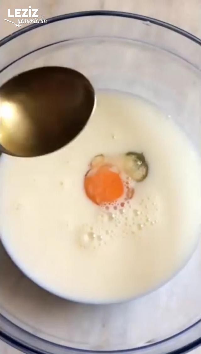 Sütlü Kabak Kızartması