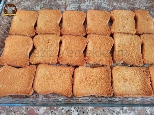Karamelize Şerbetli Etimek Tatlısı