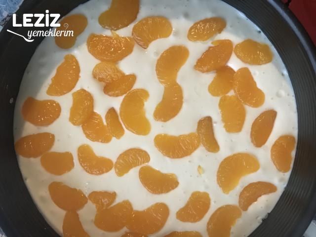 Kıtırlı Labneli Mandalinalı Tart