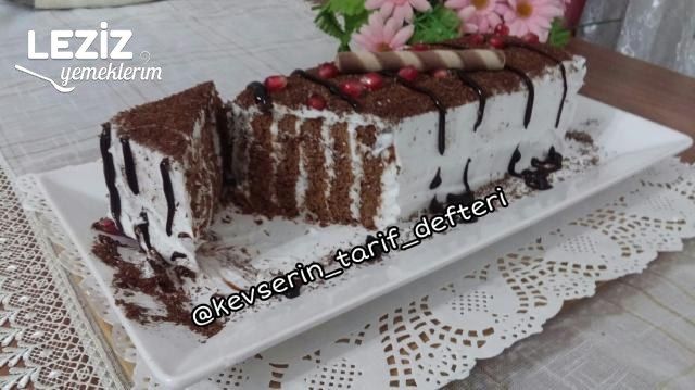Nefis Balerin Pastası Tarifi (3 Malzemeli)