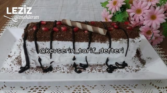 Nefis Balerin Pastası Tarifi (3 Malzemeli)