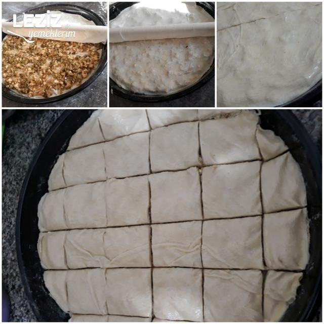 Pazı Sapından Harçlı El Açması Börek