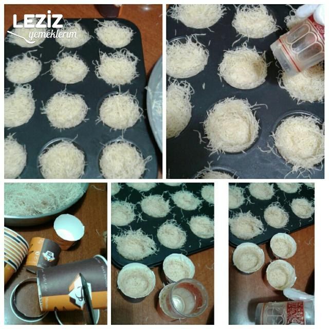 Kadayıf Kaseleri