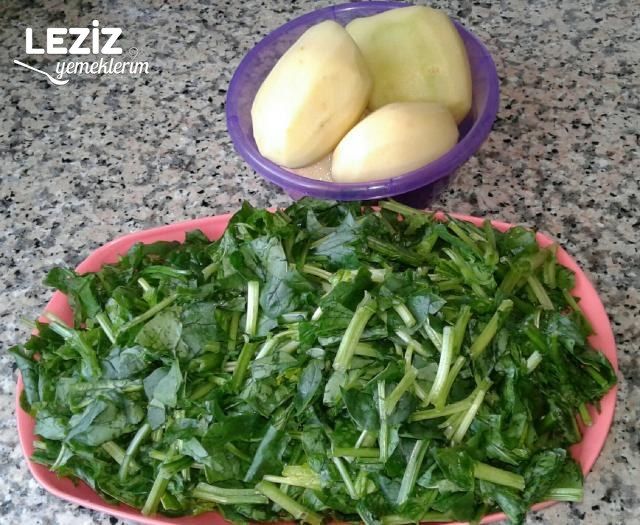 Fırında Ispanak Yemeği