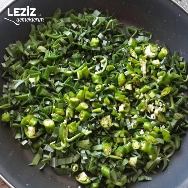 Pırasalı Yumurta