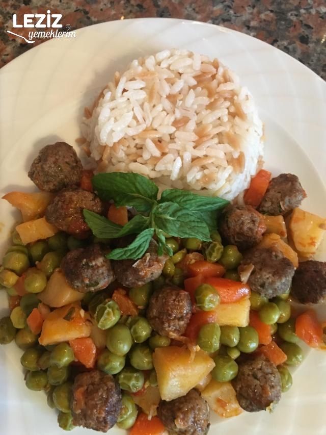 Köfteli Bezelye