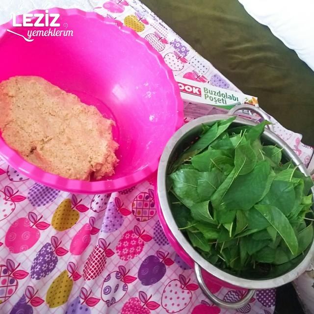 Buzluk İçin Kiraz Yaprağı (Malatya Yöresi)