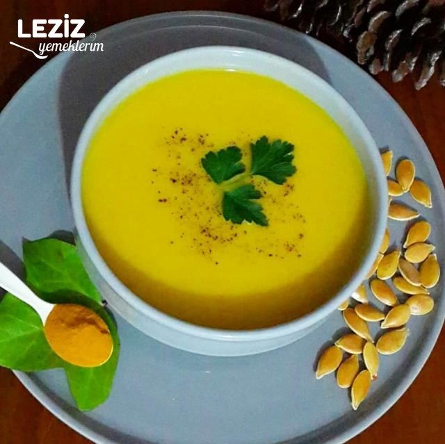 Enfes Balkabağı Çorbası