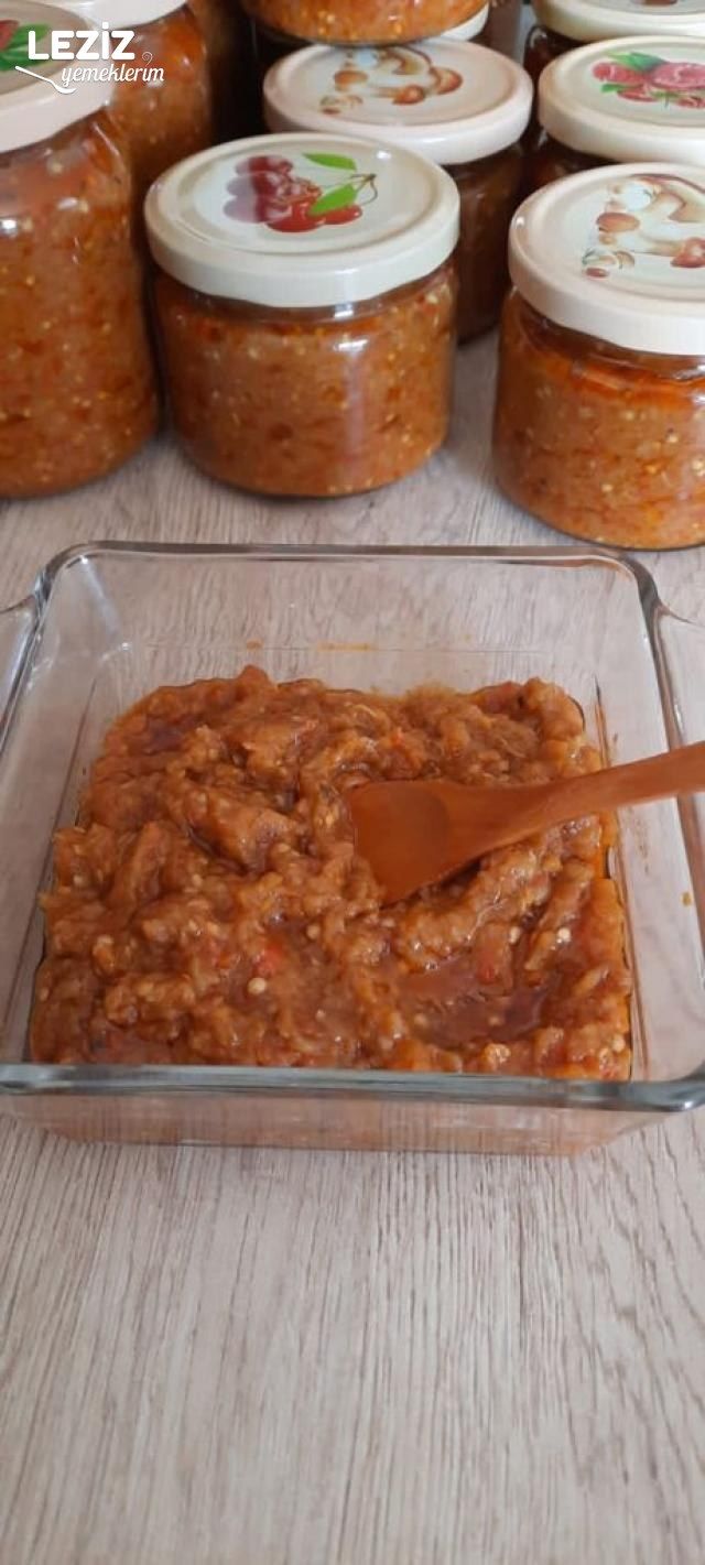 Közlenmiş  Patlıcanlı Kahvaltılık Sos