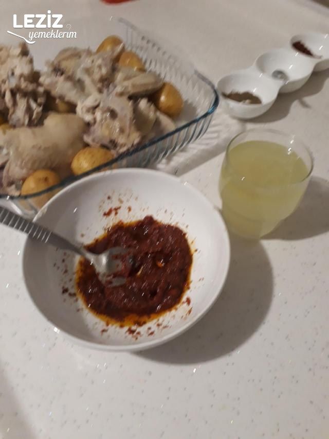 Fırında Patatesli Tavuk Yapımı
