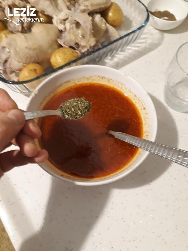Fırında Patatesli Tavuk Yapımı