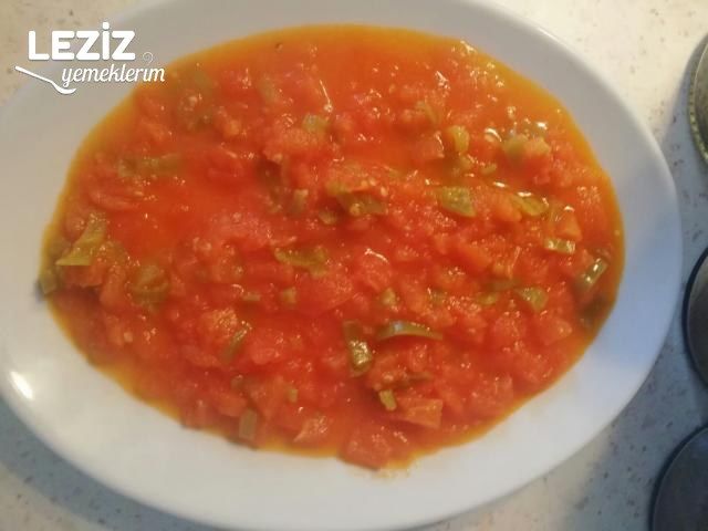 Domates Sosu Tarifi (Menemen)