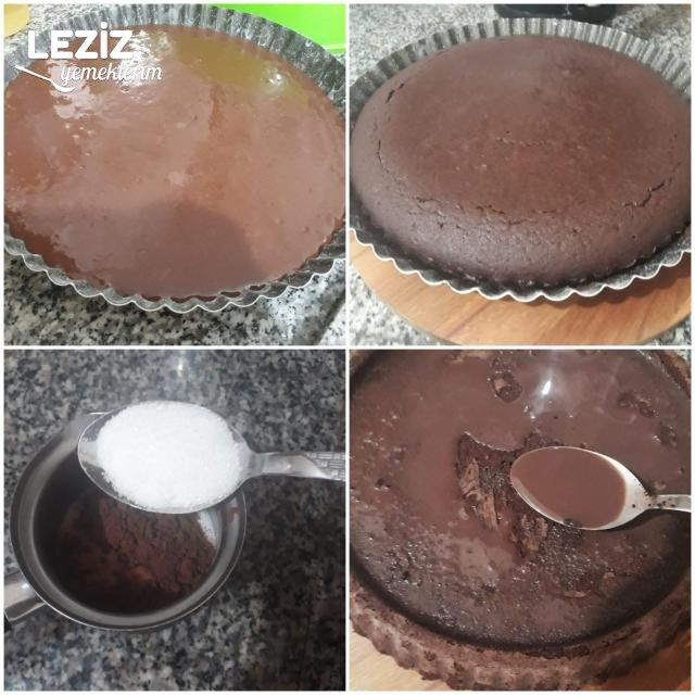 Muhallebili Tart Kek Tarifi (Yaş Pasta Lezzetinde)