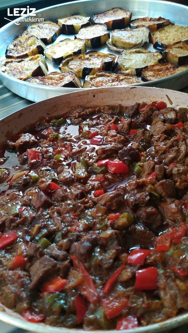 Beşamel Soslu Patlıcan Kebabı
