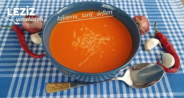 Köz Biberli Nefis Çorba Tarifi