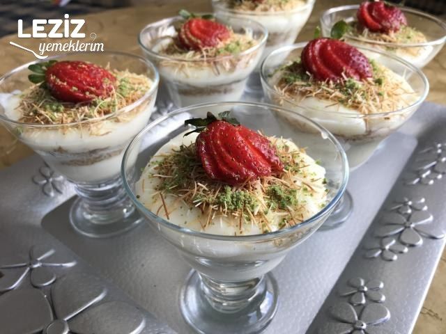 Kupta Muhallebili Kadayıf Tatlısı
