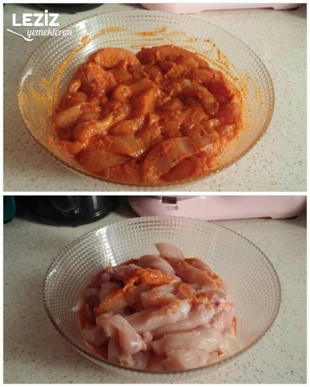 Evde Tavuk Döner Tarifi (Sabah Yap Akşam Pişir)