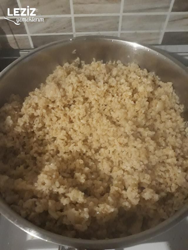 Tereyağlı Sade Bulgur Pilavı