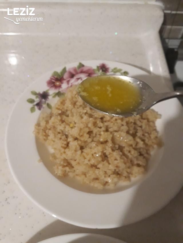 Tereyağlı Sade Bulgur Pilavı