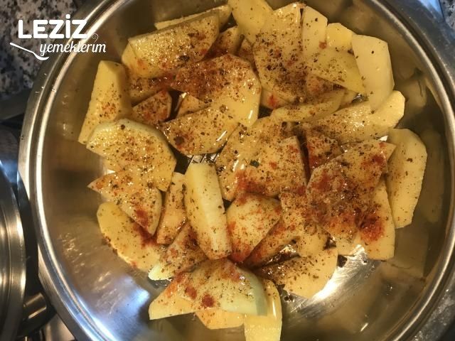 Elma Dilim Patates (Tavada)