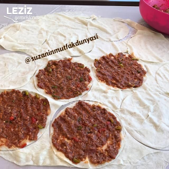 Hazır Yufkadan Fındık Lahmacun