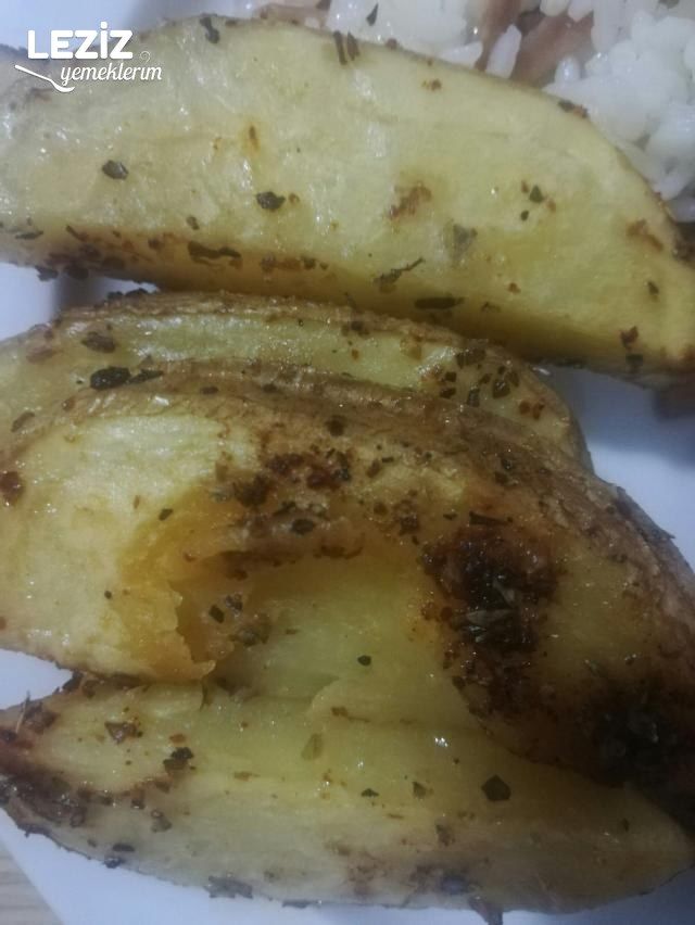 Baharatlı Elma Dilim Patates