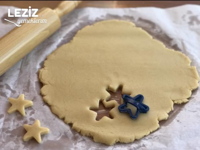 Az Malzemeli Yıldız Kurabiye