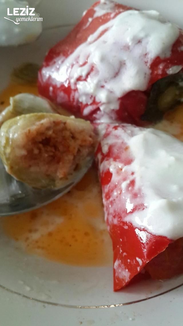 Karışık Dolma (Biber, Kabak, Patlıcan)