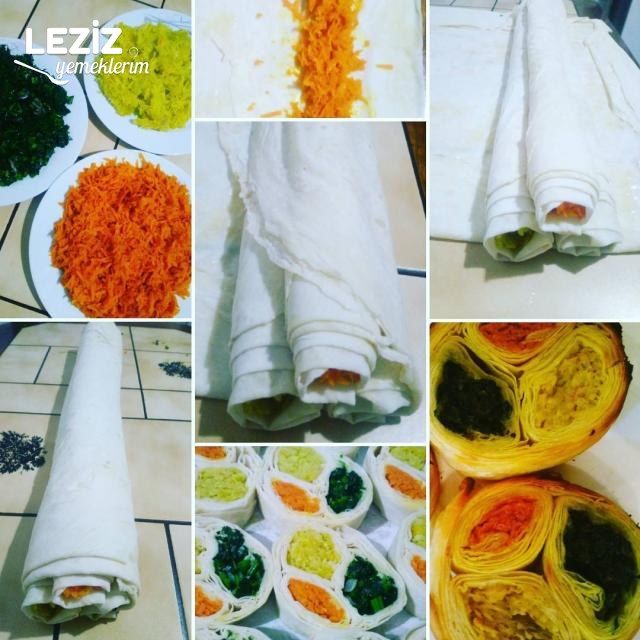 Üç Renkli Börek