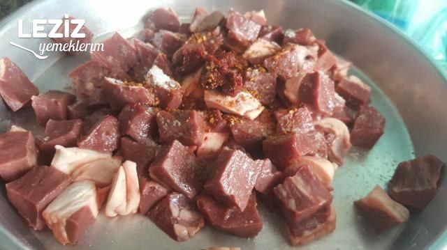 Şişte Kuşbaşı Kebap