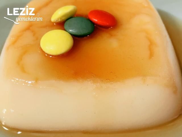 Karamel Soslu Muhallebi (Yumurtasız)