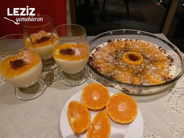 Mandalina Jöleli Sütlü Tatlı