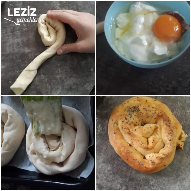 El Açması Peynirli Çıtır Gül Böreği