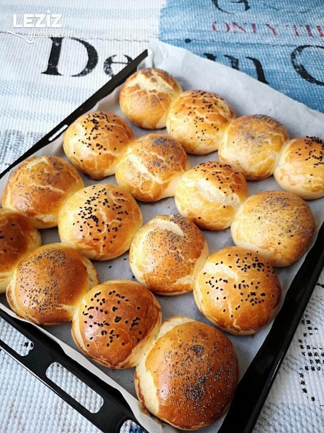 Nutellalı Sıvı Yağlı Pastane Poğaçası