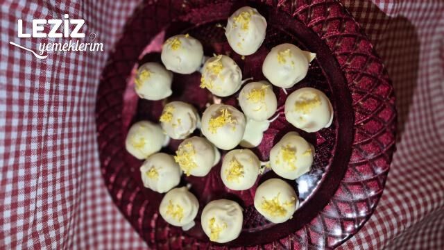 Limonlu Cheesecake Topları