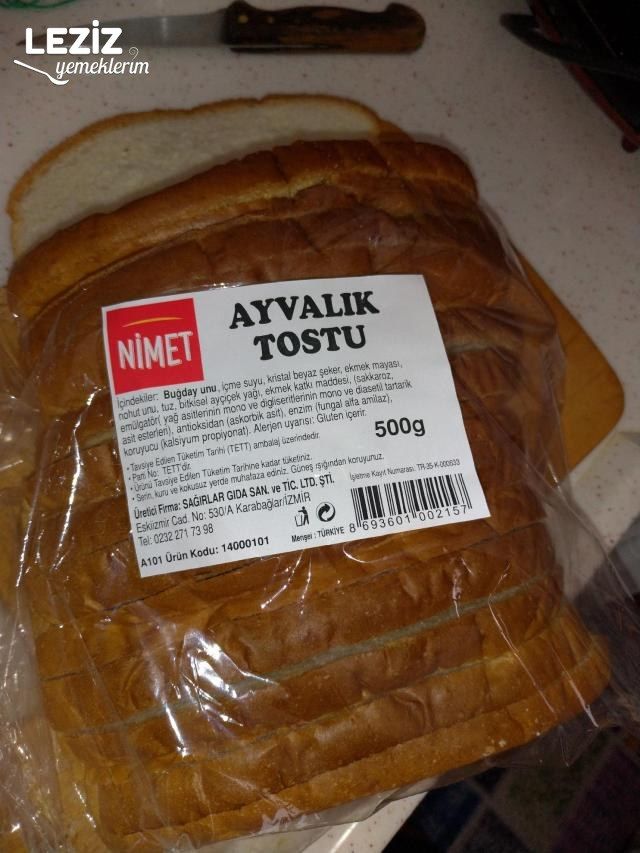 Evde Ayvalık Tostu Nasıl Yapılır