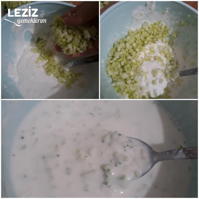 Brokoli Sapı Cacığı Tarifi