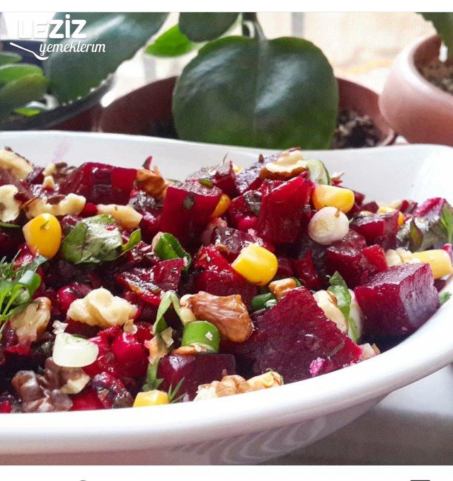 Cevizli Kırmızı Pancar Salatası