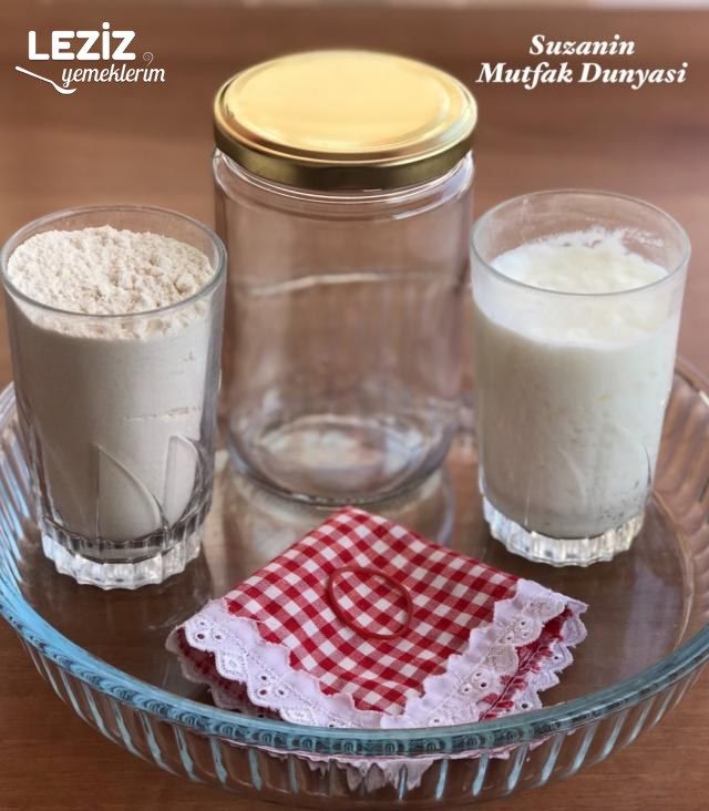 Yoğurtla Ekşi Maya Yapımı