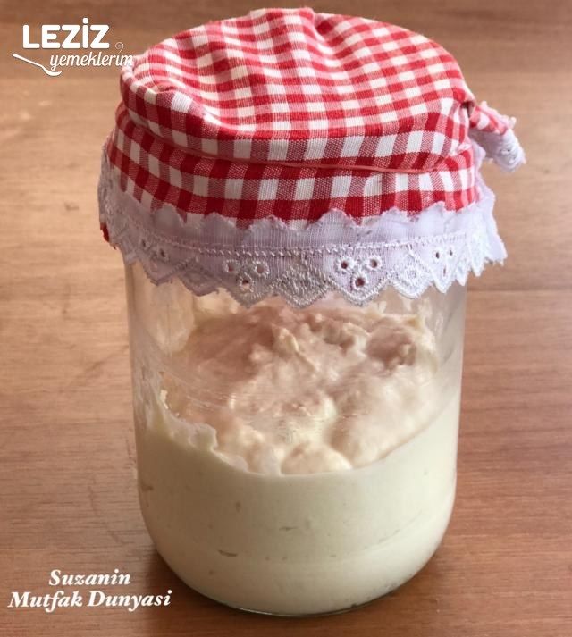 Yoğurtla Ekşi Maya Yapımı