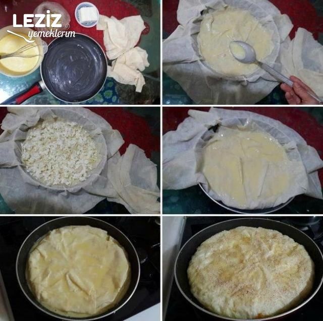 Su Böreği Tadında Pratik Tava Böreği