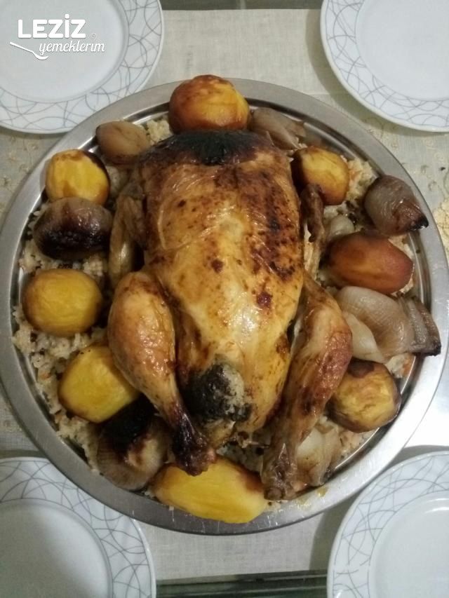 Fırında Tavuk Dolma