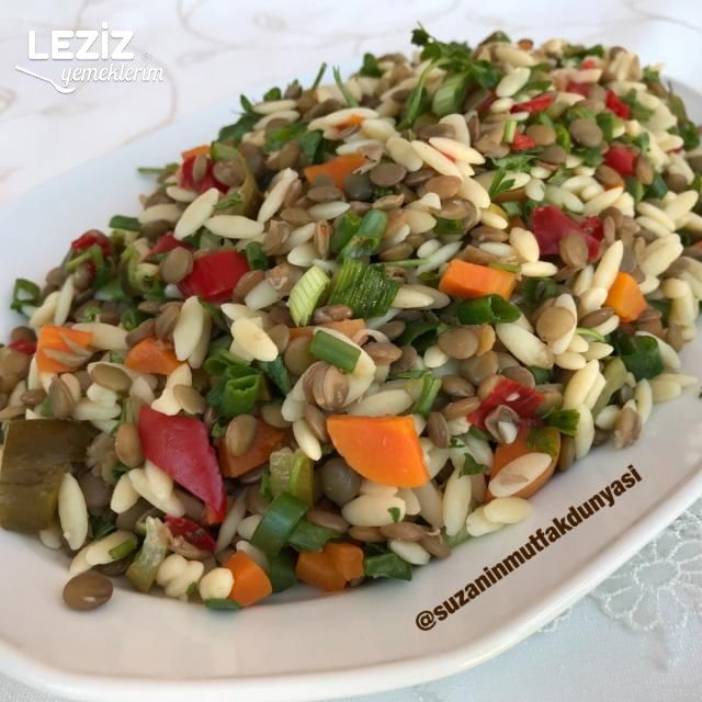 Arpa Şehriyeli Mercimek Salatası