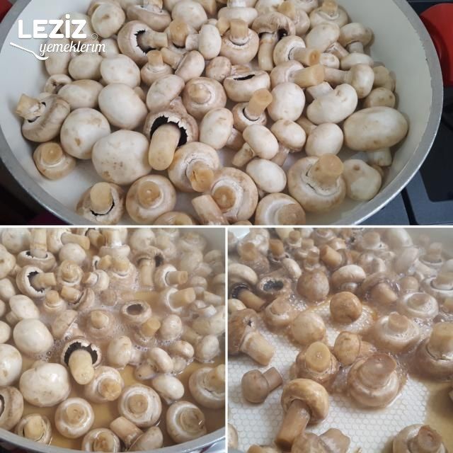 Zeytinyağlı Karamelize Mantar