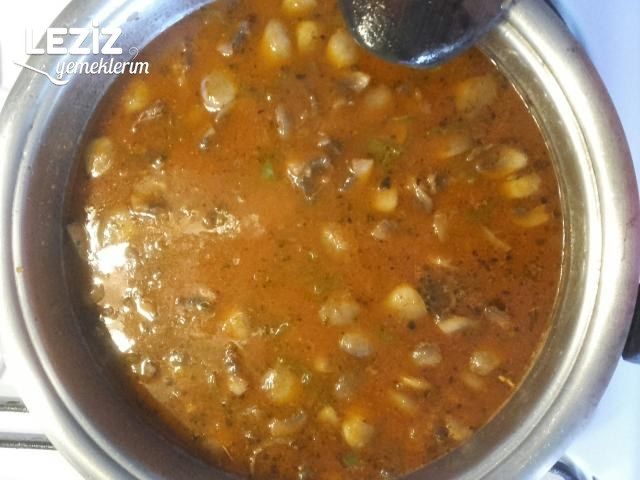 Mantarlı Bulgur Pilavı