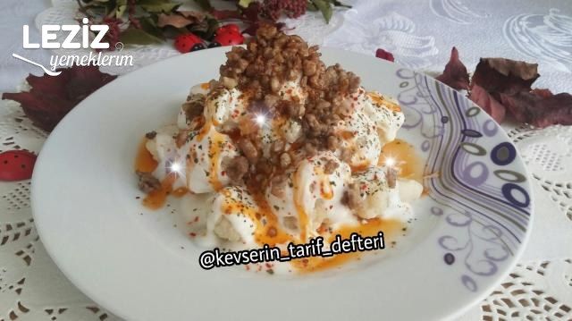 Enfes Karnabahar Mantısı Tarifi