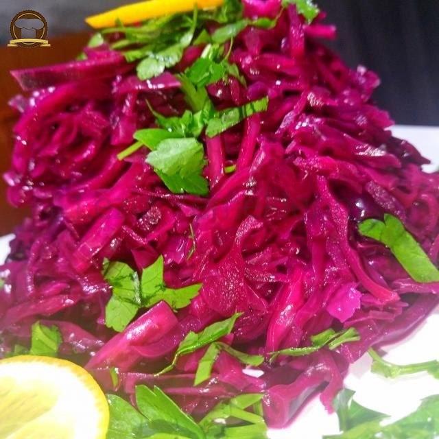 Ertesi Güne Hazır Mor Lahana Salatası (Lokanta Usulü)